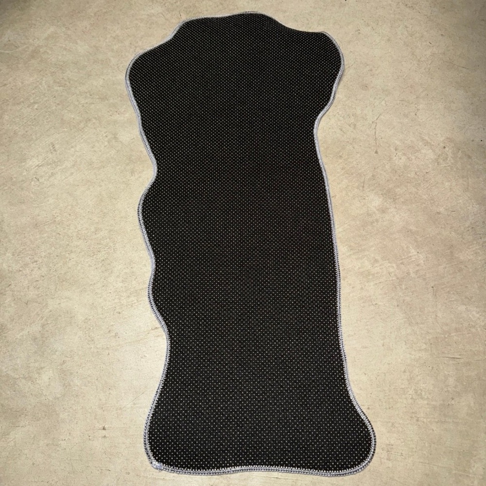 Black Character Rug - Picture 2 of 2